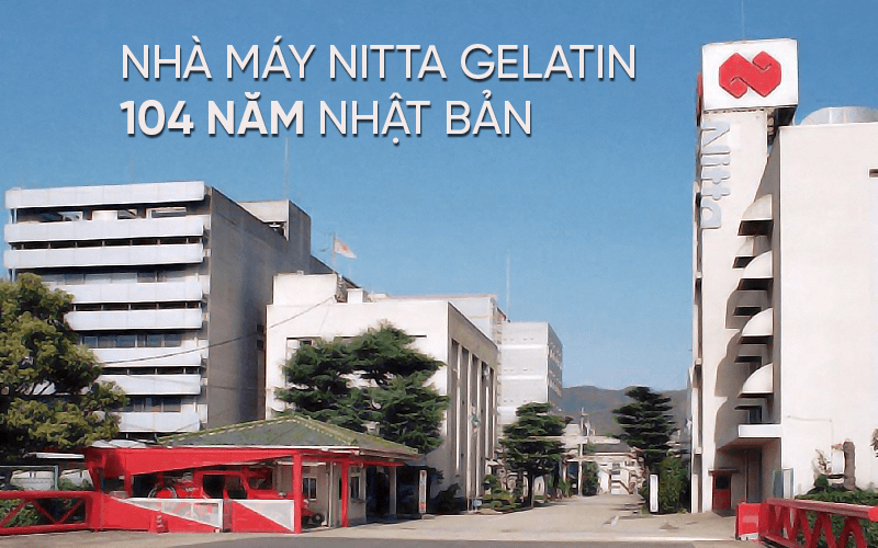 Hình ảnh Nhà máy hơn 100 năm Nitta Gelatin tại Nhật Bản